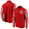 St. Louis Cardinals   Big & Tall Synthetic Made to Move 1/4-Zip Jacket - Red