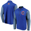 Chicago Cubs   Big & Tall Synthetic Made to Move 1/4-Zip Jacket - Royal