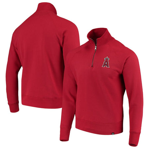 Los Angeles Angels '47 MLB Headline Quarter-Zip Pullover Jacket