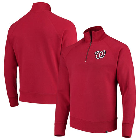Washington Nationals '47 MLB Headline Quarter-Zip Pullover Jacket