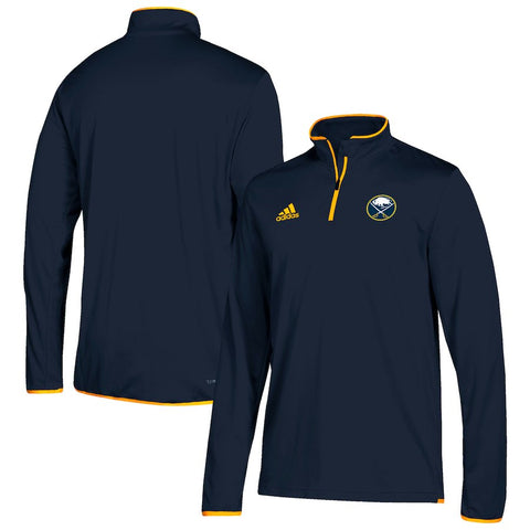 Buffalo Sabres climalite Quarter-Zip Pullover Jacket - Navy