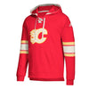 Calgary Flames Jersey Lace-Up Pullover Hoodie