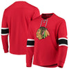 Chicago Blackhawks Platinum Long Sleeve Jersey T-Shirt