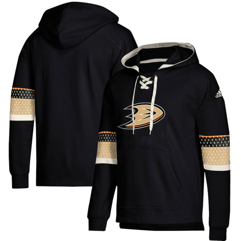 Anaheim Ducks Jersey Lace-Up Pullover Hoodie