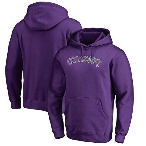 Colorado Rockies   Big & Tall Team Wordmark Pullover Hoodie