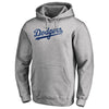 Los Angeles Dodgers   Wordmark Big and Tall Pullover Hoodie