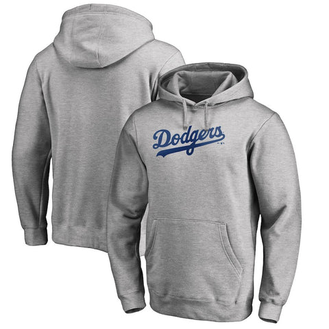 Los Angeles Dodgers   Team Wordmark Pullover Hoodie