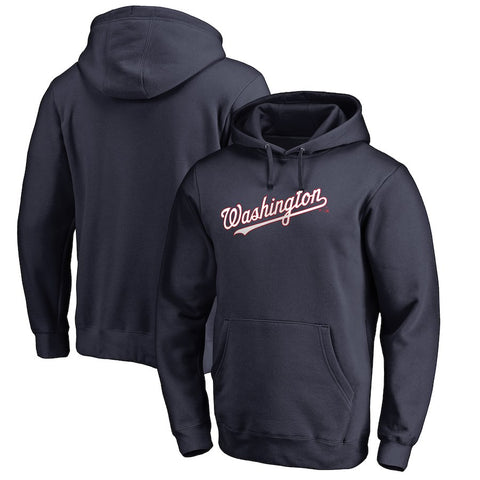 Washington Nationals   Team Wordmark Pullover Hoodie
