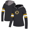 Boston Bruins Women's Crewdie Pullover Hoodie - Black