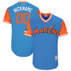 Miami Marlins Majestic 2018 Players' Weekend Authentic Flex Base Pick-A-Player Roster Jersey