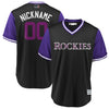 Colorado Rockies Majestic 2018 Players' Weekend Cool Base Pick-A-Player Roster Jersey