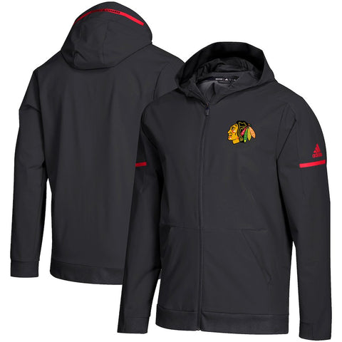 Chicago Blackhawks Squad Woven Full-Zip Hoodie