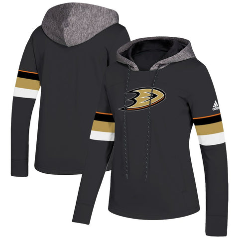 Anaheim Ducks Women's Crewdie Pullover Hoodie - Black