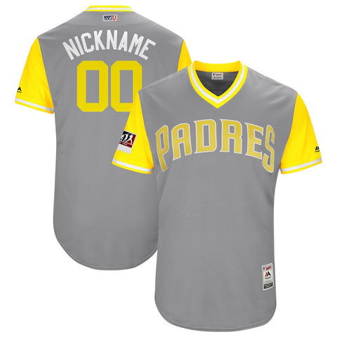 San Diego Padres Majestic 2018 Players' Weekend Authentic Flex Base Pick-A-Player Roster Jersey