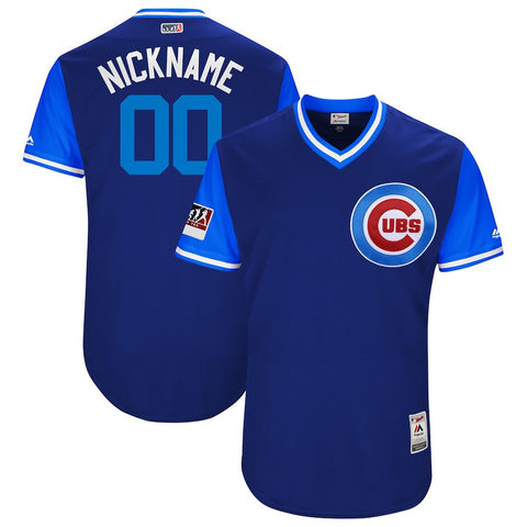 Chicago Cubs Majestic 2018 Players' Weekend Authentic Flex Base Pick-A-Player Roster Jersey