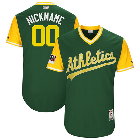 Oakland Athletics Majestic 2018 Players' Weekend Authentic Flex Base Pick-A-Player Roster Jersey