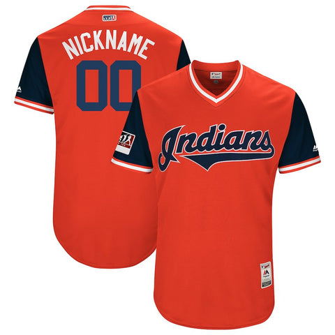 Cleveland Indians Majestic 2018 Players' Weekend Authentic Flex Base Pick-A-Player Roster Jersey