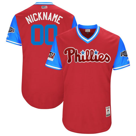 Philadelphia Phillies Majestic 2018 MLB Little League Classic Authentic Flex Base Pick-A-Player Roster Jersey