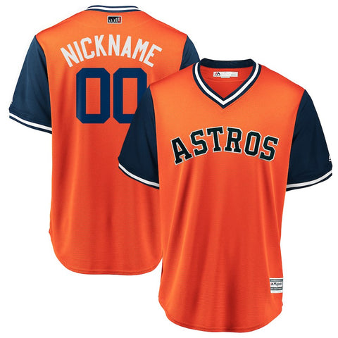 Houston Astros Majestic 2018 Players' Weekend Cool Base Pick-A-Player Roster Jersey