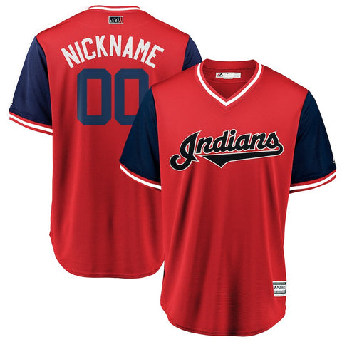 Cleveland Indians Majestic 2018 Players' Weekend Cool Base Pick-A-Player Roster Jersey