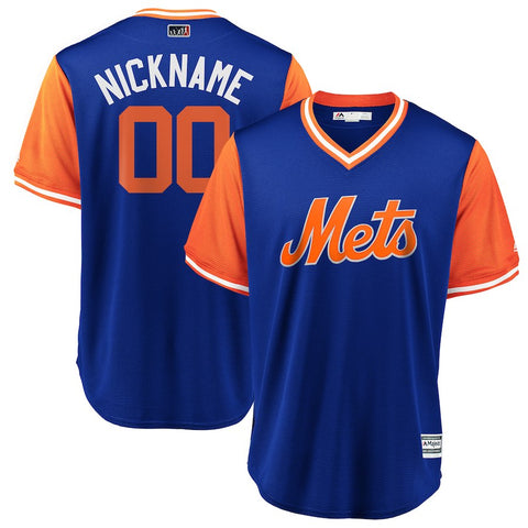 New York Mets Majestic 2018 Players' Weekend Cool Base Pick-A-Player Roster Jersey