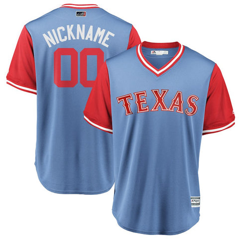 Texas Rangers Majestic 2018 Players' Weekend Cool Base Pick-A-Player Roster Jersey
