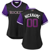 Colorado Rockies Majestic Women's 2018 Players' Weekend Pick-A-Player Roster Jersey