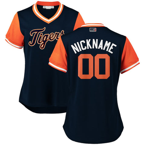 Detroit Tigers Majestic Women's 2018 Players' Weekend Pick-A-Player Roster Jersey