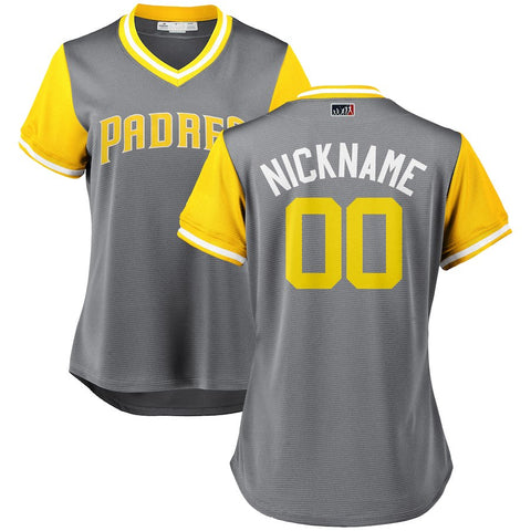 San Diego Padres Majestic Women's 2018 Players' Weekend Pick-A-Player Roster Jersey