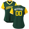 Oakland Athletics Majestic Women's 2018 Players' Weekend Pick-A-Player Roster Jersey