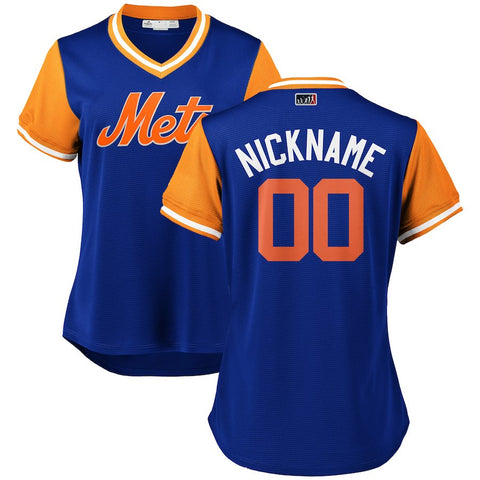New York Mets Majestic Women's 2018 Players' Weekend Pick-A-Player Roster Jersey