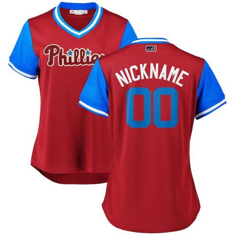 Philadelphia Phillies Majestic Women's 2018 Players' Weekend Pick-A-Player Roster Jersey