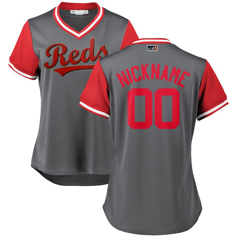 Cincinnati Reds Majestic Women's 2018 Players' Weekend Pick-A-Player Roster Jersey