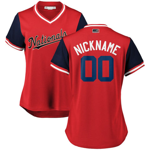 Washington Nationals Majestic Women's 2018 Players' Weekend Pick-A-Player Roster Jersey