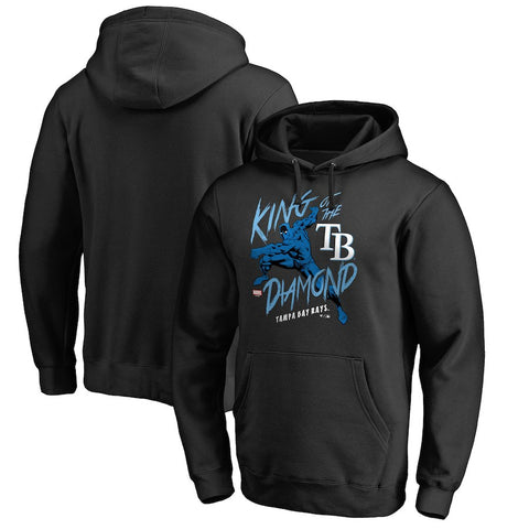 Tampa Bay Rays   MLB Marvel Black Panther King of the Diamond Pullover Hoodie