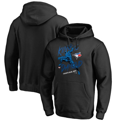 Toronto Blue Jays   MLB Marvel Black Panther King of the Diamond Pullover Hoodie