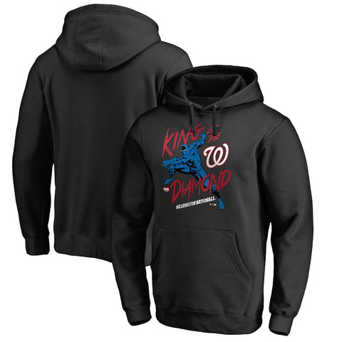 Washington Nationals   MLB Marvel Black Panther King of the Diamond Pullover Hoodie