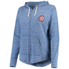 Chicago Cubs Soft as a Grape Women's Plus Size Full-Zip Hoodie