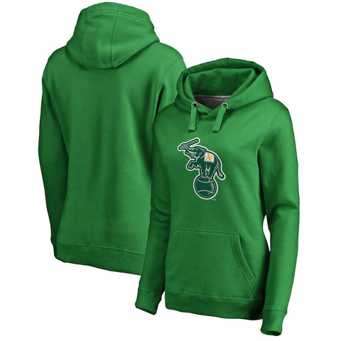 Oakland Athletics   Women's Cooperstown Collection Forbes Pullover Hoodie