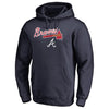 Atlanta Braves   Big & Tall Team Lockup Pullover Hoodie