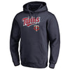 Minnesota Twins   Big & Tall Team Lockup Pullover Hoodie