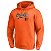 Baltimore Orioles   Big & Tall Team Lockup Pullover Hoodie