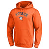 Houston Astros   Big & Tall Team Lockup Pullover Hoodie