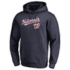 Washington Nationals   Big & Tall Team Lockup Pullover Hoodie