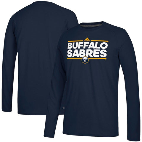 Buffalo Sabres Dassler climalite Long Sleeve T-Shirt