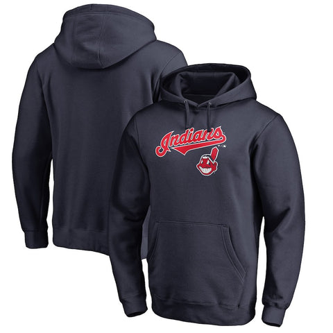 Cleveland Indians   Big & Tall Team Lockup Pullover Hoodie