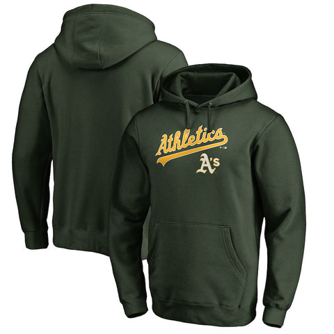 Oakland Athletics   Big & Tall Team Lockup Pullover Hoodie