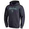 Seattle Mariners   Big & Tall Team Lockup Pullover Hoodie