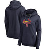 St. Louis Cardinals   Women's Plus Size Team Lockup Pullover Hoodie