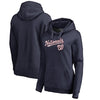 Washington Nationals   Women's Plus Size Team Lockup Pullover Hoodie